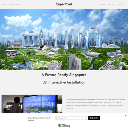 A Future Ready Singapore | 3D Design