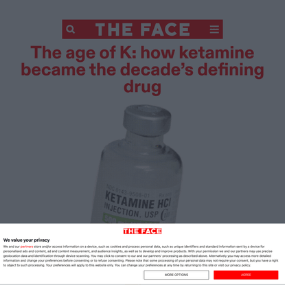 The age of K: how ketamine became the decade's defining… - The Face