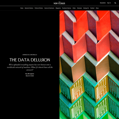 The Data Delusion