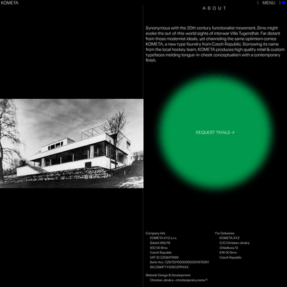 About ( KOMETA Typefaces )