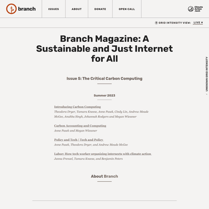 Branch Magazine: Issue 4