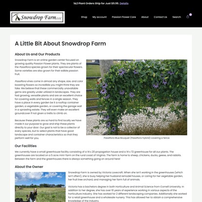 A Little Bit About Snowdrop Farm | Snowdrop Farm