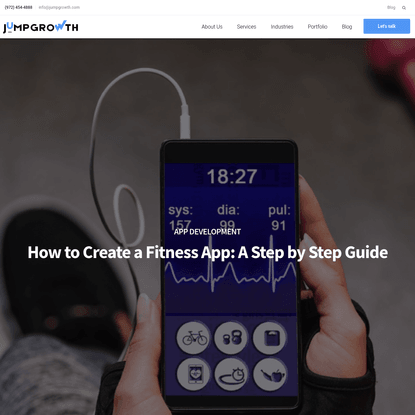 How to Create a Fitness App: A Step by Step Guide