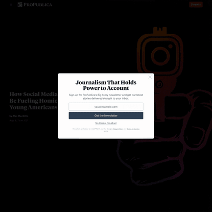 How Social Media Apps Could Be Fueling Homicides Among Young Americans