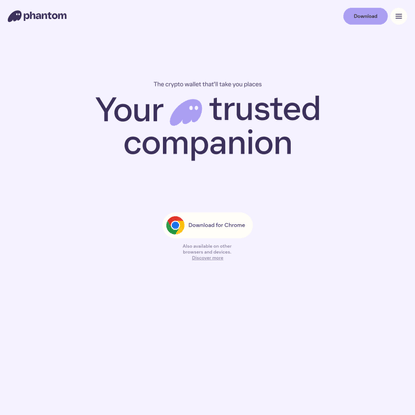 Phantom — Crypto &amp; NFT Wallet — Solana | Ethereum | Polygon