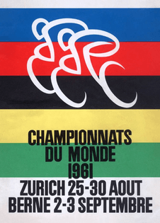 1961 Cycling Poster