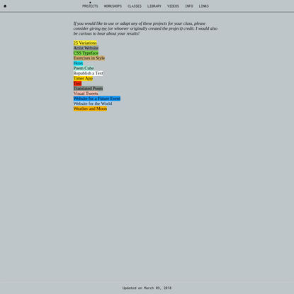 Very Interactive | Projects