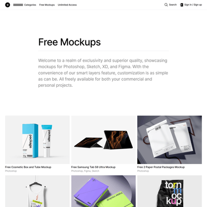 Download Free Mockups [PSD, Sketch, Figma] | Huge Collection at ls.graphics