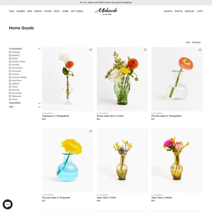 Home Goods | Rugs, Objects, Tableware, Textiles &amp; Vases