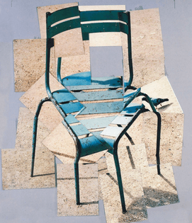 "Chair" by David Hockney