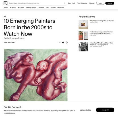 10 Emerging Painters Born in the 2000s to Watch Now | Artsy