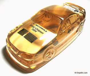 Acrylic paperweight in the form of a 1994 Ford Mustang
