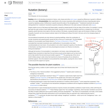 Nutation (botany) - Wikipedia