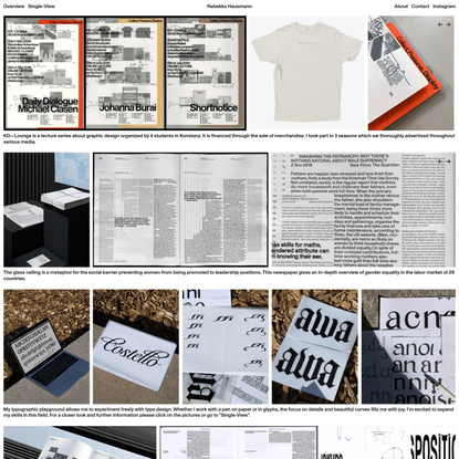Rebekka Hausmann | Home
