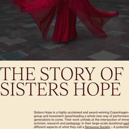About – SISTERS HOPE