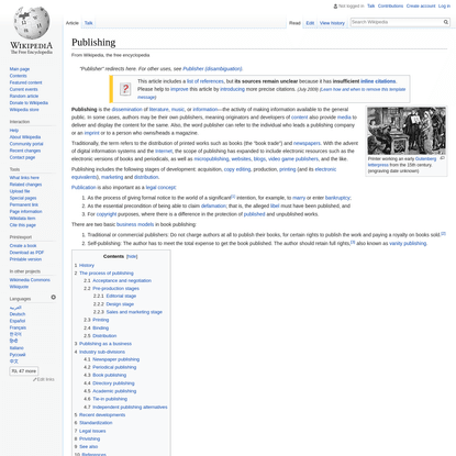 Publishing - Wikipedia