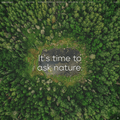 Innovation Inspired by Nature — AskNature