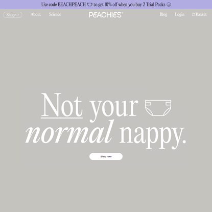 Not your normal nappy