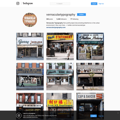 Vernacular Typography (@vernaculartypography) * Instagram photos and videos