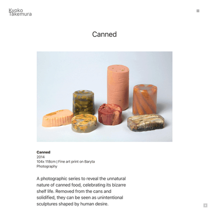 Canned — Kyoko Takemura