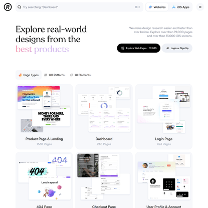 Refero — design references for your next project