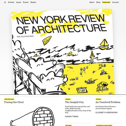 Home | New York Review of Architecture