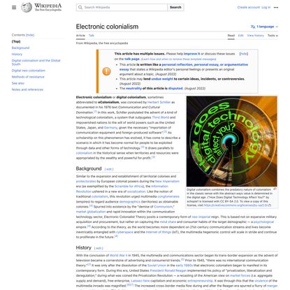Electronic colonialism - Wikipedia