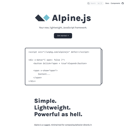 Alpine.js