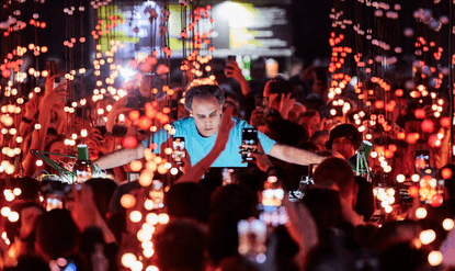 ‘100,000 people are about to lose their minds!’ Four Tet on being the world’s unlikeliest superstar DJ