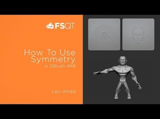 FSQT - How To Use Symmetry in ZBrush 4R8