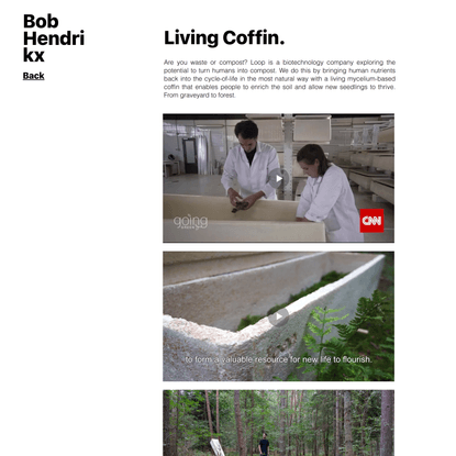 Living Coffin | Bob Hendrikx