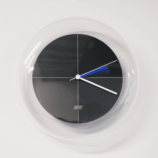 Shiro Kuramata, "2081 Wall Clock"