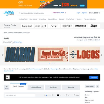 Dharma Slab Font | Webfont &amp; Desktop | MyFonts