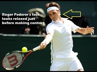 Tennis Tutorial | How To Breathe In Tennis | Federer Muscle Relaxation Technique