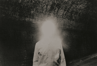 Duane Michals, The illuminated man, 1968
