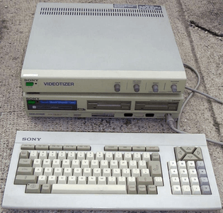 Sony HB-G900P with Videotizer (1986)