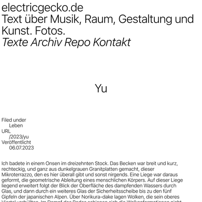 electricgecko