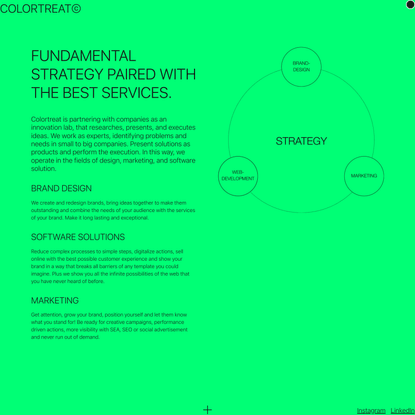 Colortreat Innovation Lab ● Services