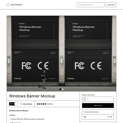 Windows Banner Mockup