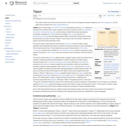 Tiqqun - Wikipedia