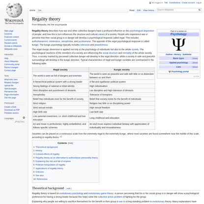 Regality theory - Wikipedia