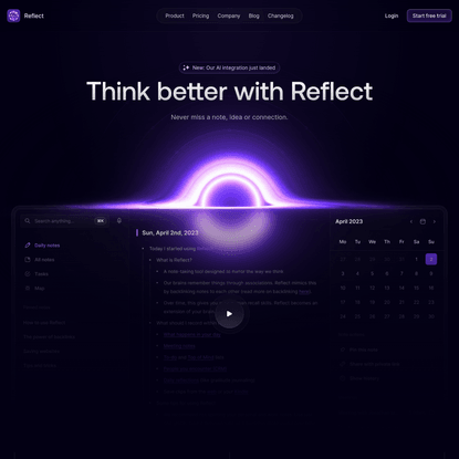 Reflect Notes