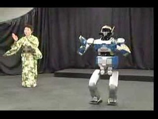 Robot Doing Japanese Folk Dance