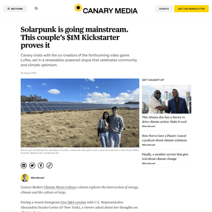 Solarpunk is going mainstream. This couple’s $1M Kickstarter proves it