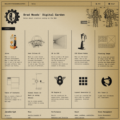 Brad Woods’ Digital Garden