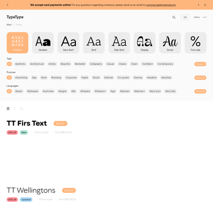 All Fonts | Font styles catalogue