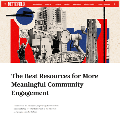 The Best Resources for More Equitable Community Engagement