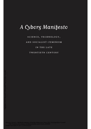 manifestly_haraway_-_a_cyborg_manifesto_science_technology_and_socialist-feminism_in_the_.pdf