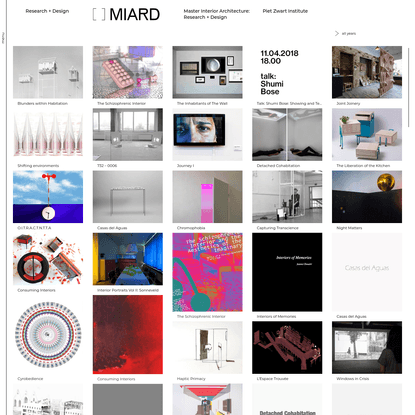 MIARD / Research + Design