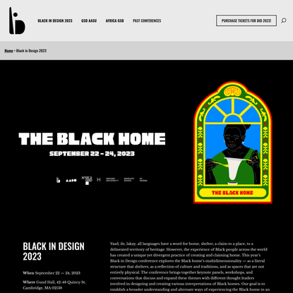 Black in Design 2023 - Black in Design